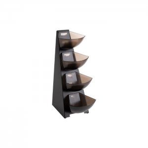 APS Bufetový stojan MULTI RACK, 4-patrový, 190 x 320 x 530 mm