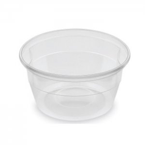 miska 500ml, pr.127mm, 50ks průhledná (PP)