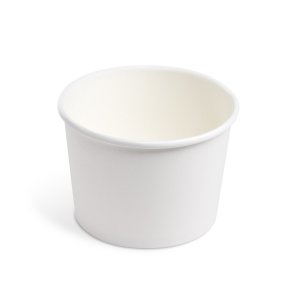 Papírová miska bílá, 500 ml, M pr. 115 mm, 50 ks