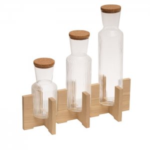 Stojan na karafy VALO, dřevěný