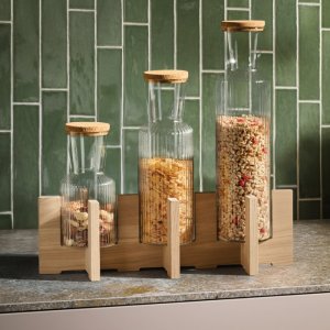 Stojan na karafy VALO, dřevěný