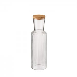 Karafa LINES skleněná s víčkem 1 l