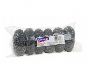 Drátěnka kovová 6 ks