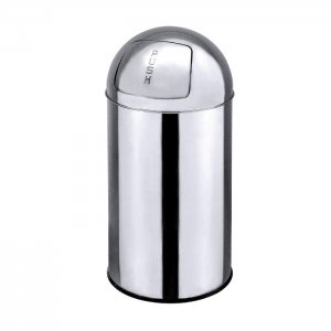 Contacto Nerezový koš na odpadky 40 l