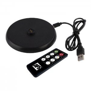 APS Stolní lampa MERLE, hnědá