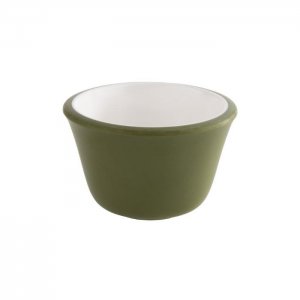 APS Sada mělaminových misek na dip, průměr 6 cm, výška 4 cm, zelenobílá / 6 ks