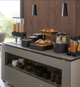 WMF Professional Quadro podstavec GN 2/4-130 černý