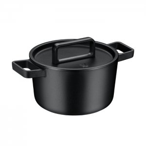 WMF Professional Litinový hrnec s poklicí FLAVOUR černý, 22 cm