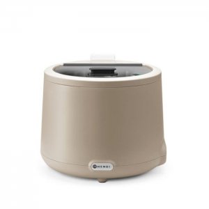 Hrnec na polévku UNIQ 8 l, elektrický se skleněným víkem, béžový