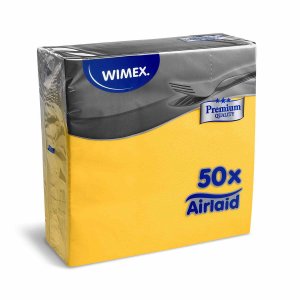 ubrousky PREMIUM 40x40/50ks žluté