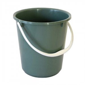 Plastové vědro 10 l, barva zelená