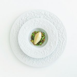 Langenthal Hluboký talíř STONE 24 cm, bílý