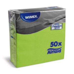 Ubrousky PREMIUM 40x40/50ks žlutozelené