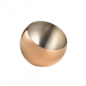 Miska SPHERE 8 cm bronz 3 ks