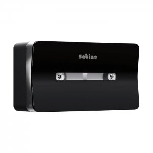 Wepa Professional Zásobník HYGINITY Twin na toaletní papír se středovým odvíjením černý CF2