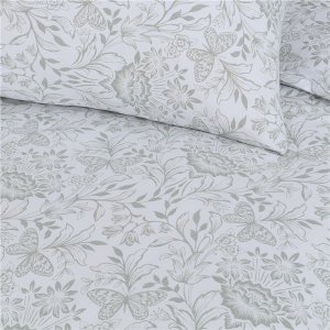 Ložní souprava TREND - papilonia zelená, 140 x 200 + 70 x 90 cm