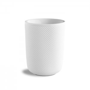 G. Benedikt DOUBLEWALLS Porcelánový dvoustěnný šálek TWIST raw, 250 ml