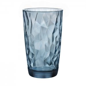 Bormioli Sklenice long drink DIAMOND 470 ml modrá/Ocean blue