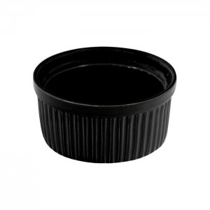 SVING miska zapékací 9 cm černá kokotka, výška 4,5 cm