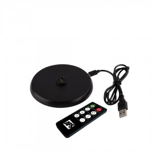 APS Stolní lampa MERLE měď, výška 30,5 cm