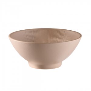 APS Melaminová miska NERO, průměr 19 cm, výška 8 cm, béžová