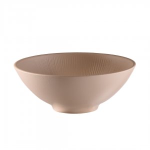 APS Melaminová miska NERO, průměr 24 cm, výška 9 cm, béžová