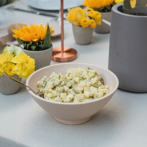 APS Melaminová miska NERO, průměr 24 cm, výška 9 cm, béžová