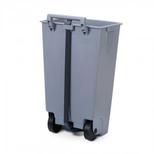 APS Nádoba na odpadky 120 l, s pedálem, světe šedá (bez víka)