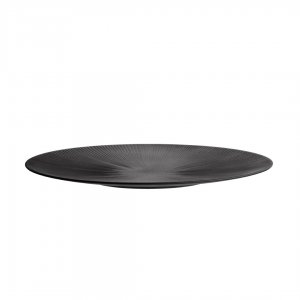 APS Melaminový servírovací talíř NERO, průměr 50 cm, černý