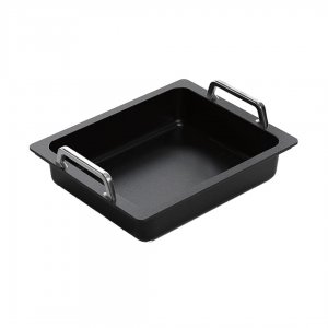 AMT Gastroguss Gastronádoba s držadly, GN 1/2- 5,5 cm, vhodné na indukci