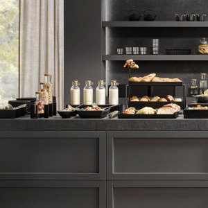 APS Miska NERO průměr 12,5cm, melamin černá