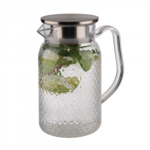 APS Plastový džbán s nerezovým víčkem, 1 l