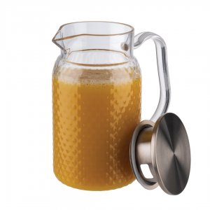 APS Plastový džbán s nerezovým víčkem, 1 l