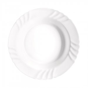 Bormioli EBRO talíř hluboký 32 cm - opálové sklo