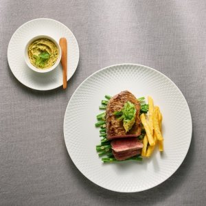 Bauscher Hluboký talíř PURITY REFLECTIONS, relief, 29 cm