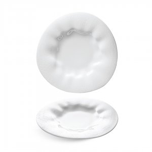 G. Benedikt Mělký talíř FLAMENCO, 32 cm, dekor Crackle