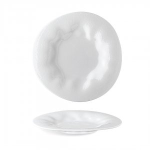 G. Benedikt Mělký talíř FLAMENCO, 25 cm, dekor Crackle