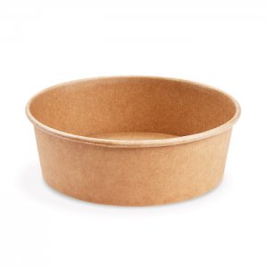 miska papírová Kraft hnědá 1300ml pr. 185mm 50ks