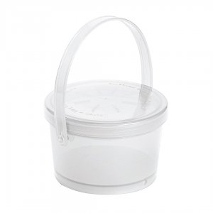 Contacto Miska na polévku opakovaně použitelná, 350 ml, PP, bílá, s uchem