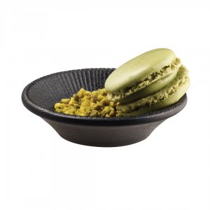 APS miska Nero 8 cm melamin černá