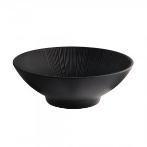 APS Melaminová miska NERO 29 cm, černá