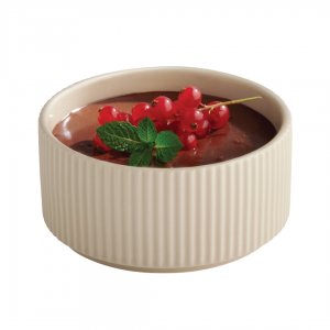 APS miska 12,5 cm Grid, porcelán, béžová