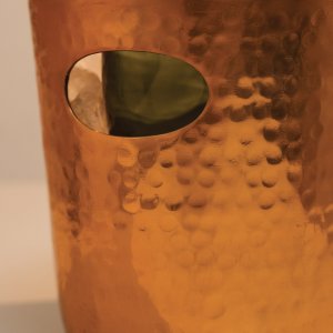 APS chladič na sekt/víno 25,5x19x20 cm 3,9l hliníkový, barva měď