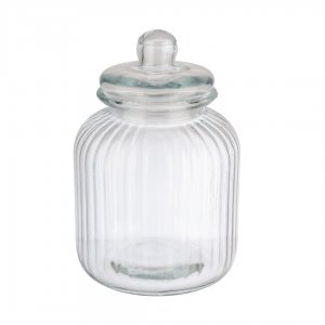 APS Skleněná nádoba COOKIEGO 3,7 l,  pr.17,5 cm, v.27 cm s víkem