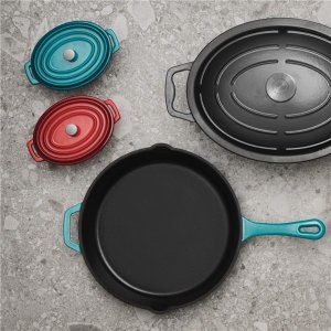 APS pánev 5 STARS pr.29cm červená
