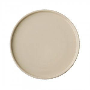 APS Talíř THE GRID, porcelán, béžová pr. 20 cm, v. 2,5 cm