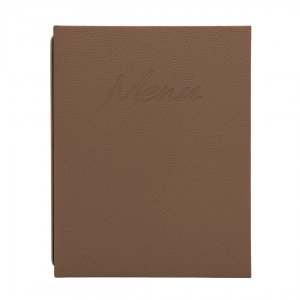 Securit Jídelní lístek SIGNATURE, A4, hnědý