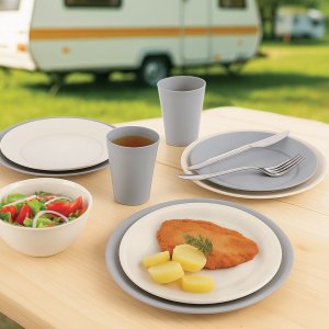 Miska SANDY pr. 13 cm plastová, barva šedá