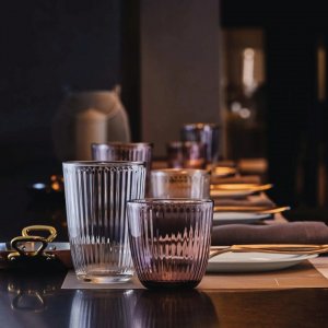 Bormioli Line 290ml voda/whisky barva fialová/Lilac rose