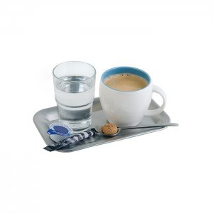 APS podnos, KAFFEEHAUS, nerez, 21,5 x 13 cm, v. 1,5 cm